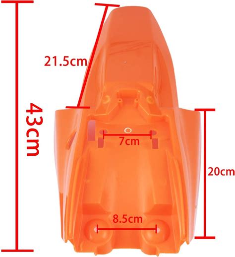 RedCap Complete Plastic Fender Fairing Kit for KTM50 India | Ubuy
