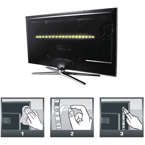 LED Light Strips USB Interface or AA Battery Box Power Supply Flexible ...