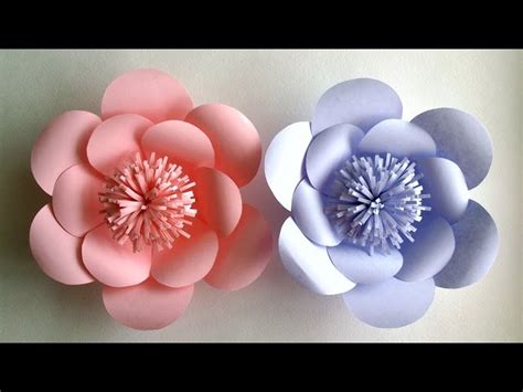 Image result for Free Tutorial On Paper Flower Making Step by Step