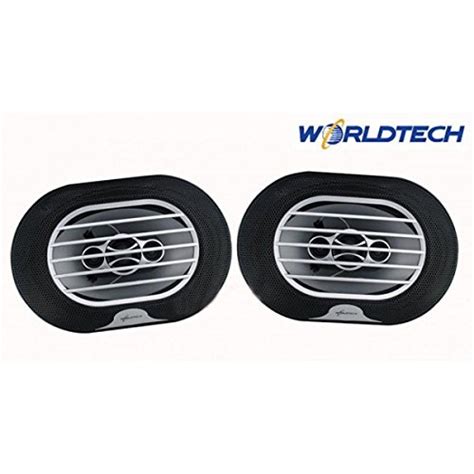 Worldtech Door/Rear 800W Deck Speakers - 4 Way Speakers : Amazon.in ...