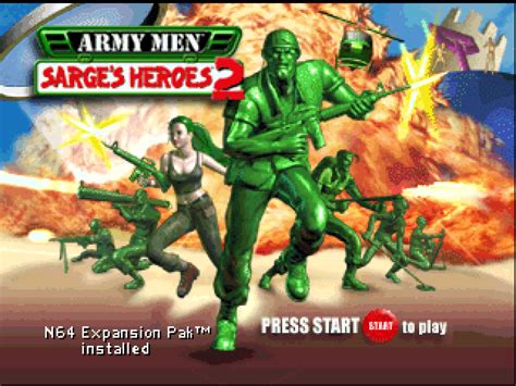 Army Men: Sarge's Heroes 2 Images - LaunchBox Games Database