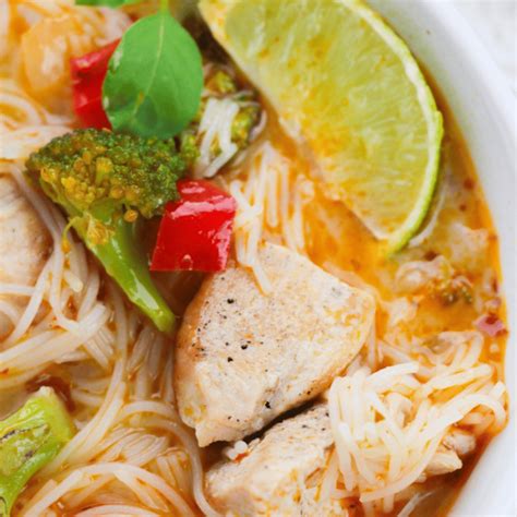 Thai Red Curry Soup
