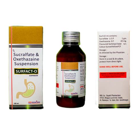 SURFACT-O 100ml Syrup Medico InterContinental Ltd.