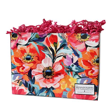 Unfilled Large Bold Blooms Box | Mississippi made product handcrafted ...