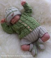Image result for Knitting Patterns for Newborn Babies