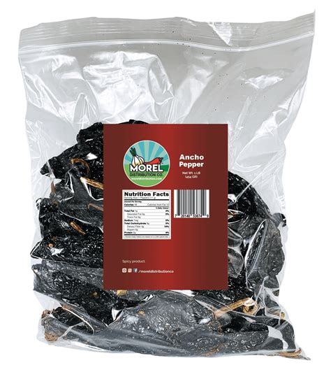 Dried Ancho Chile Peppers, Chili Ancho 1 lb - Walmart.com