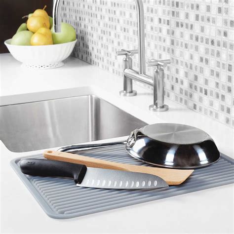 OXO Softworks Large Silicone Drying Mat, 18x13