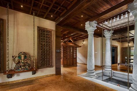 A Steep Traditional Design Emanates In Vanja Courtyard House ...