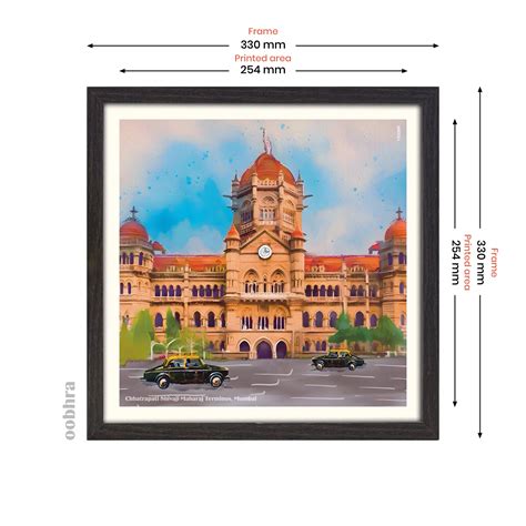 Chhatrapati Shivaji Terminus - Canvas – Oobhra India