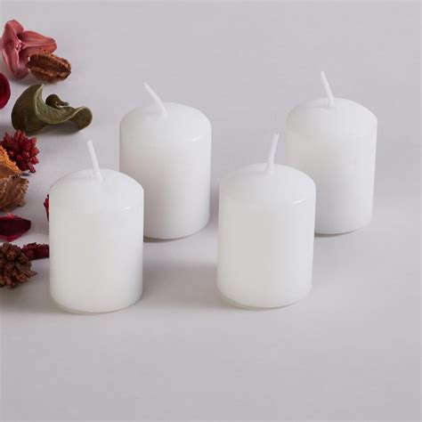 Buy Claire Set of 4 Votive Candles from Home Centre at just INR 229.0