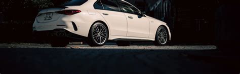 Download wallpaper Mercedes, AMG, rear view, Mercedes-AMG C 43 4MATIC ...