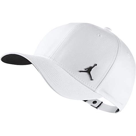 Jordan Classic 99 Metal Jumpman Adjustable Hat Adult Unisex (Blanco ...