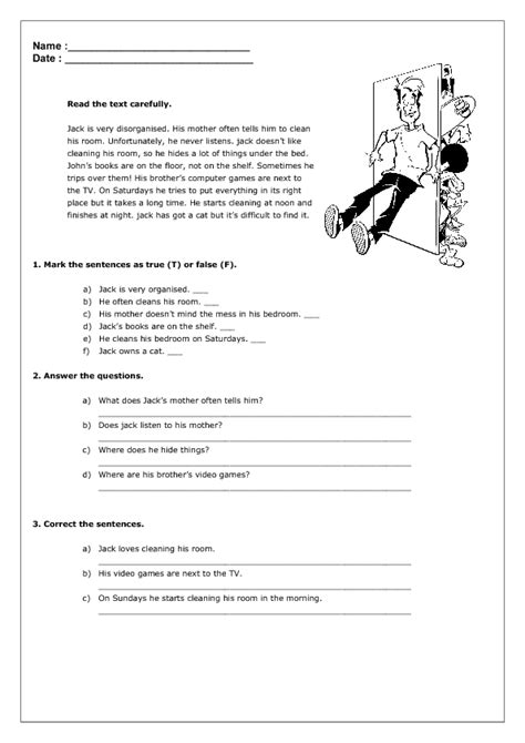 Simple Reading Practice Worksheets 的图像结果