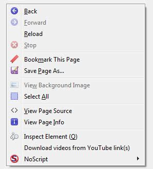 Image result for Firefox Bar Menu Display