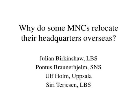 Image result for MNCs Relocation Mind Map