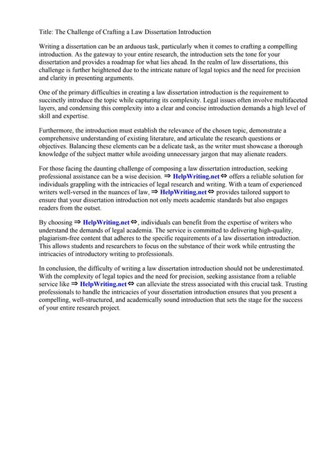 Image result for Example of Dissertation Introduction