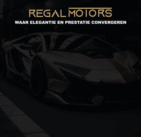 Regal Motors – Elegance in Motion