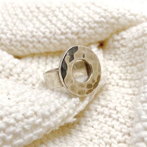 925 silver circle ring | LEMON