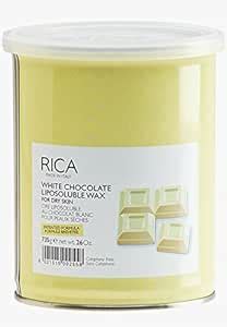 RICA LIPOSOLUBLE WAX-WHITE CHOCOLATE-FOR DRY SKIN 800ml (28.2 fl.oz ...