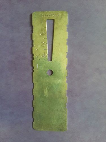 Image result for Vintage Curtis Lock Decoder. Decoding Tool