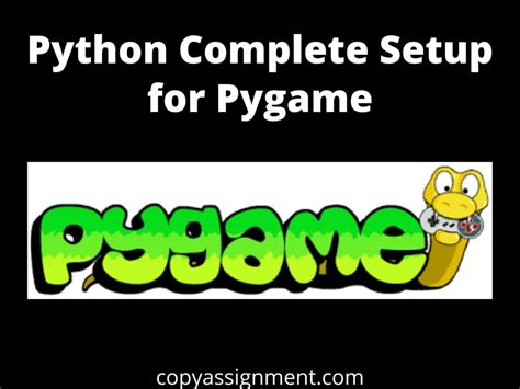 How to Download Pygame On Python 的图像结果