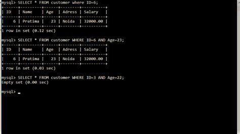 Learn SQL : How to delete the data from the table, The select statement ...