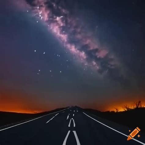 Artistic representation of highway hypnosis