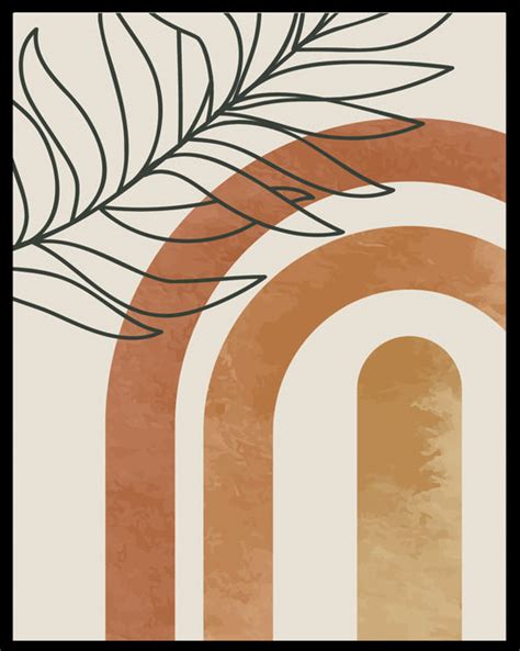 SPATIAL TROPICAL LEAF ART FRAME WITH GLASS-SINGLE – SUREKH DECOR