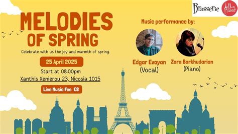 Spring concert with Edgar and Zara, Brasserie Au Bon Plaisir, Nicosia ...
