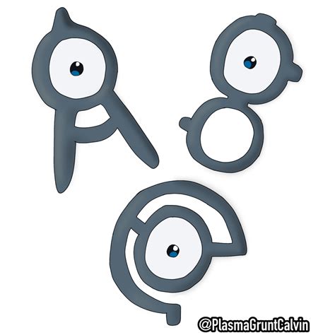 Unown Pokemon, Characters, Alphabet Transparent