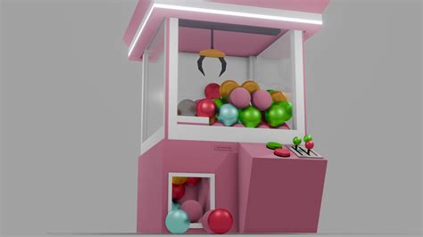 3D Claw Machine Model - TurboSquid 2224931
