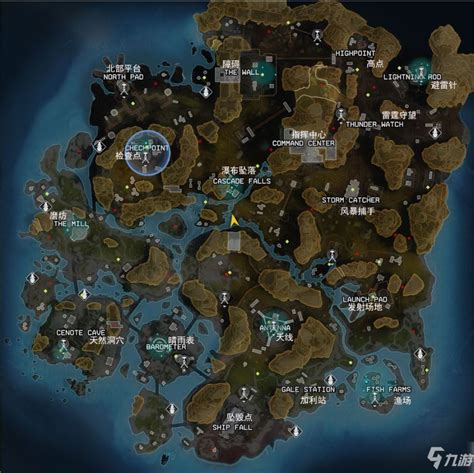 《Apex英雄》各区域名称介绍 风暴点地图全览_九游手机游戏