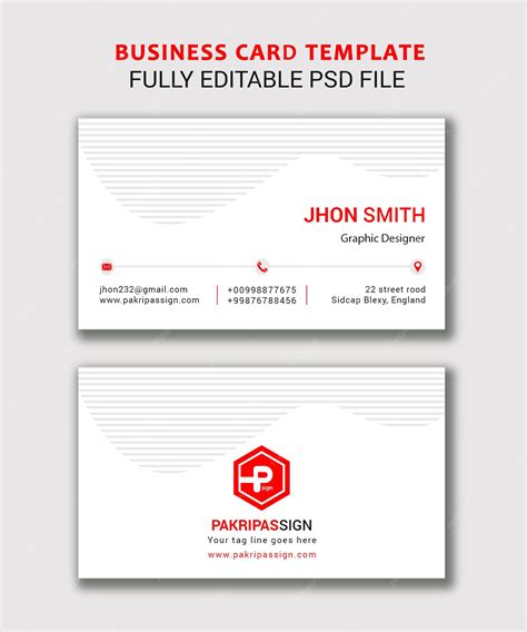 Bussiness Card PSD 的图像结果