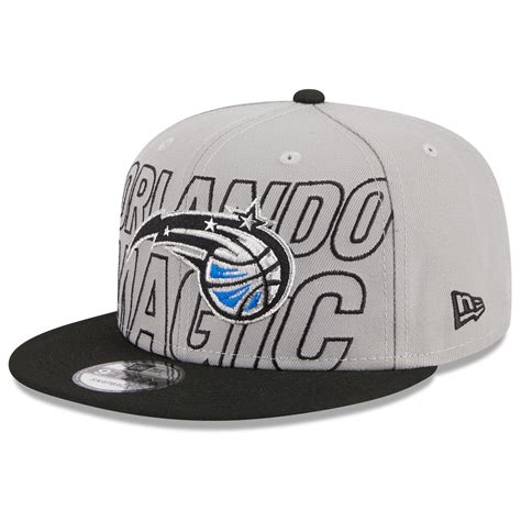 Men's Orlando Magic New Era Gray/Black 2023 NBA Draft Two-Tone 9FIFTY ...