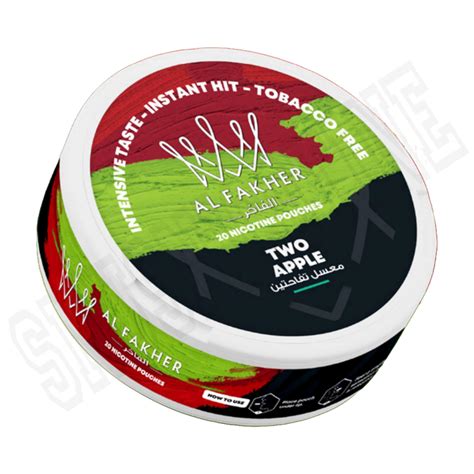 Two Apple Al Fakher Nicotine Pouches – SNUS Nicotine Pouches