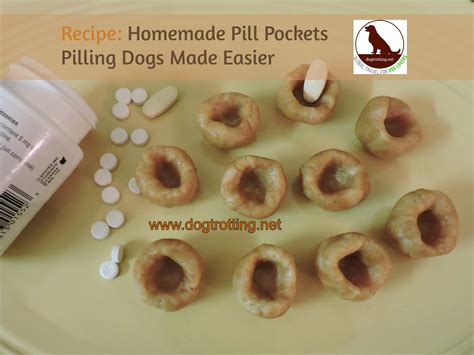 Recipe: Easy DYI Homemade Dog Pill Pockets - Dog Trotting