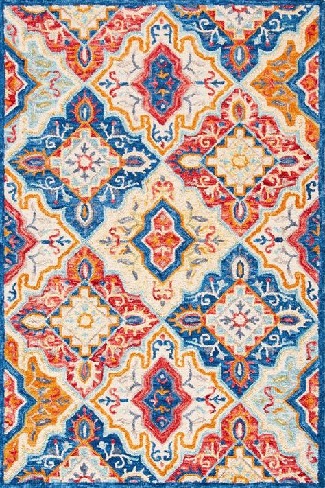 SHOP NOW | MULTICOLOR TRADITIONAL HAND TUFTED CARPET | Imperial Knots