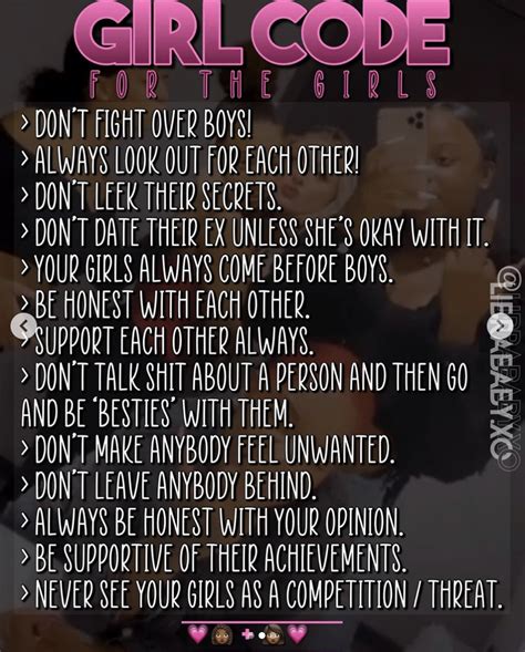 Image result for Girl Code List