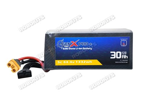 GenX Pro+ Solid State 44.4V 12S 30000mAh 5C / 10C Premium Li-ion ...