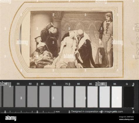 Photo production of a painting of the beheading of Lady Jane Gray, Anonymous, 1870 - 1900 ...