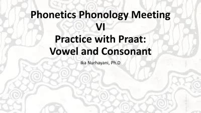 Image result for Praat Phonetics