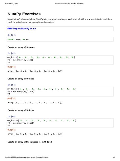 Image result for Numpy Exercises with Python