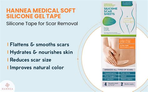 Buy Optifit® Medical Soft Silicone Gel Tape for Scar Removal ...