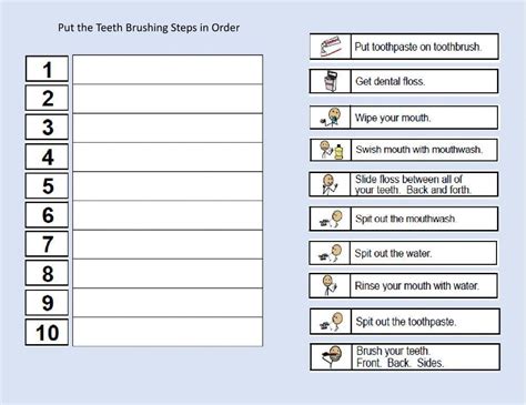 Worksheet Tooth Toothbrush Toothpaste 的图像结果