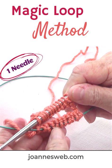 Image result for Magic Loop Method Knitting