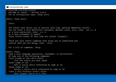 Image result for jshell java