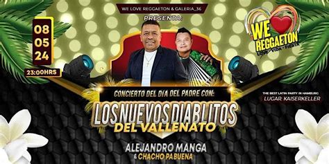 ALEJANDRO MANGA Y LOS NUEVOS DIABLITOS DEL VALLENATO, Kaiserkeller ...