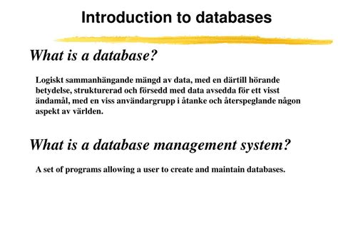 Image result for Introduction to Databases