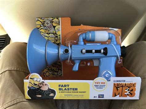 Despicable Me 3 Fart Blaster Toy Gun - Make Fart Noises with the ...