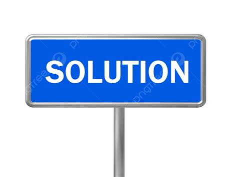 Image result for Solution Sign with Cartoon
